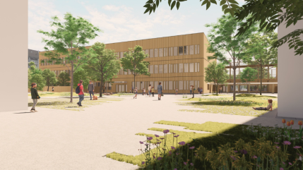 Groupe scolaire Louise Michel à Annemasse : les travaux lancés