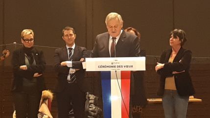 Les vœux de Jacques Grandchamp, Maire de Publier (interview)