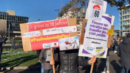 Mobilisation contre la réforme des retraites, jour 2