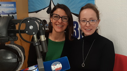 Passage en Chablais du "Côlon Tour" à l'occasion de Mars Bleu (interviews)