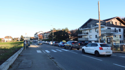 Publier : premi&egrave;re phase de s&eacute;curisation pour l&rsquo;entr&eacute;e Ouest d&rsquo;Amphion