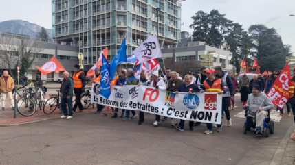 Retraites : de nouvelles manifestations dans la région