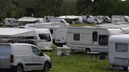 Saint-Julien : les caravanes toujours présentes à Perly