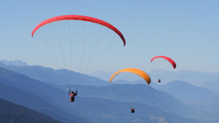 Talloires : Transporté en urgence absolue après un accident de parapente