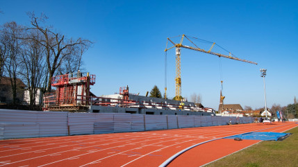 Thonon : dernière ligne droite pour les travaux du stade de Vongy