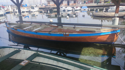 Thonon : Remise de ch&egrave;que de 8000 euros pour r&eacute;nover un bateau historique sur le L&eacute;man