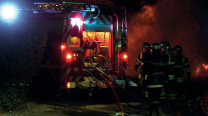 Un chalet d'Hauteluce détruit par les flammes