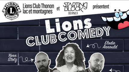 Un comedy club, pour la bonne cause, à Thonon (interview)