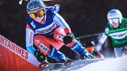 Un événement international de skicross aux Contamines