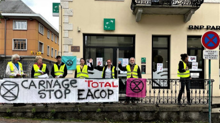 Une nouvelle action militante à Cluses