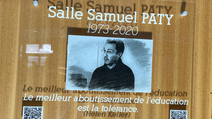 Hommage à Samuel Paty et conférences sur les valeurs républicaines à Thonon (interviews)